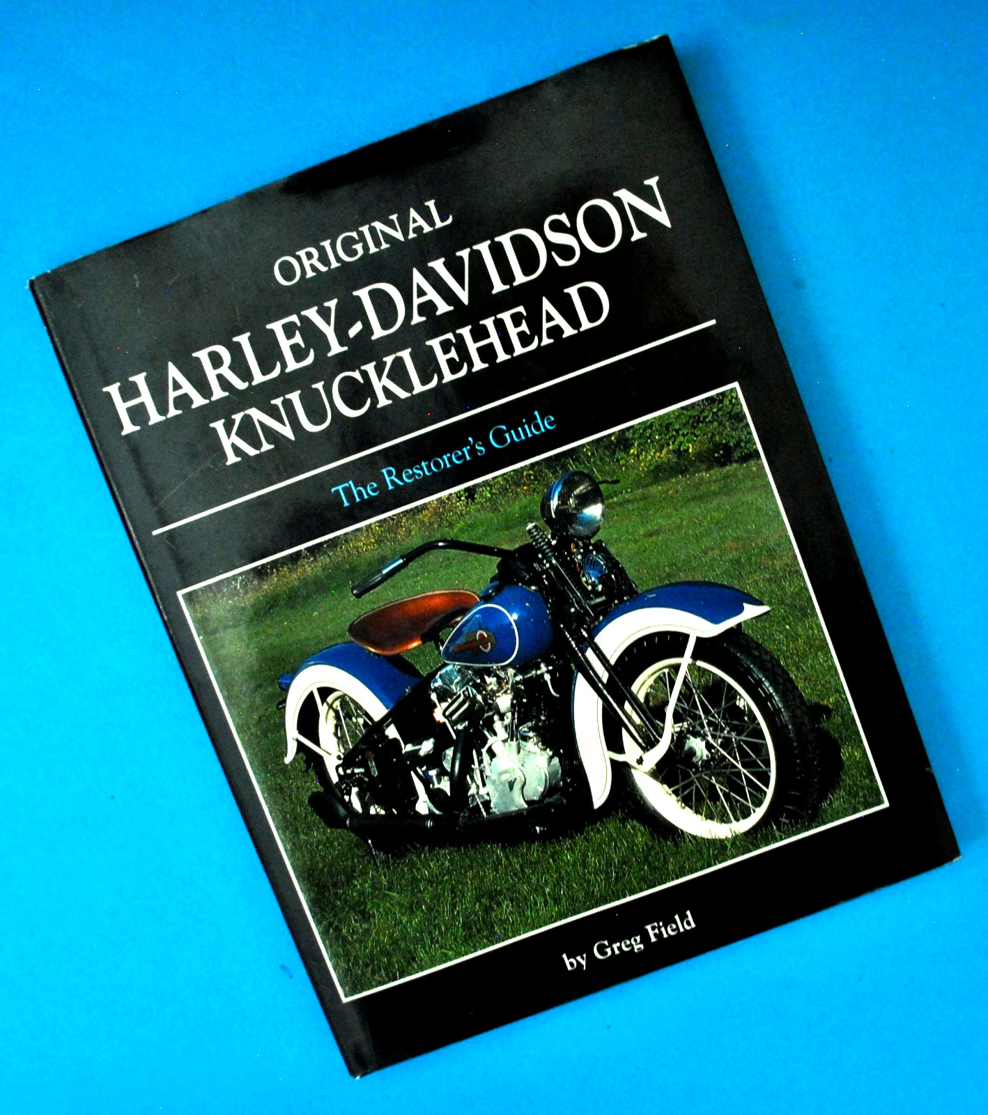 1936-1947 Original Harley Knucklehead Restorer Guide Manual Book E ES EL F FS FL