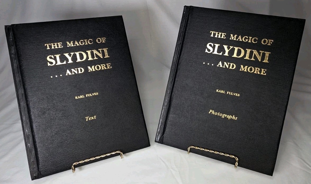 RARE 1976 The Magic of Slydini and More Karl Fulves 2 Volume Set Text & Photos