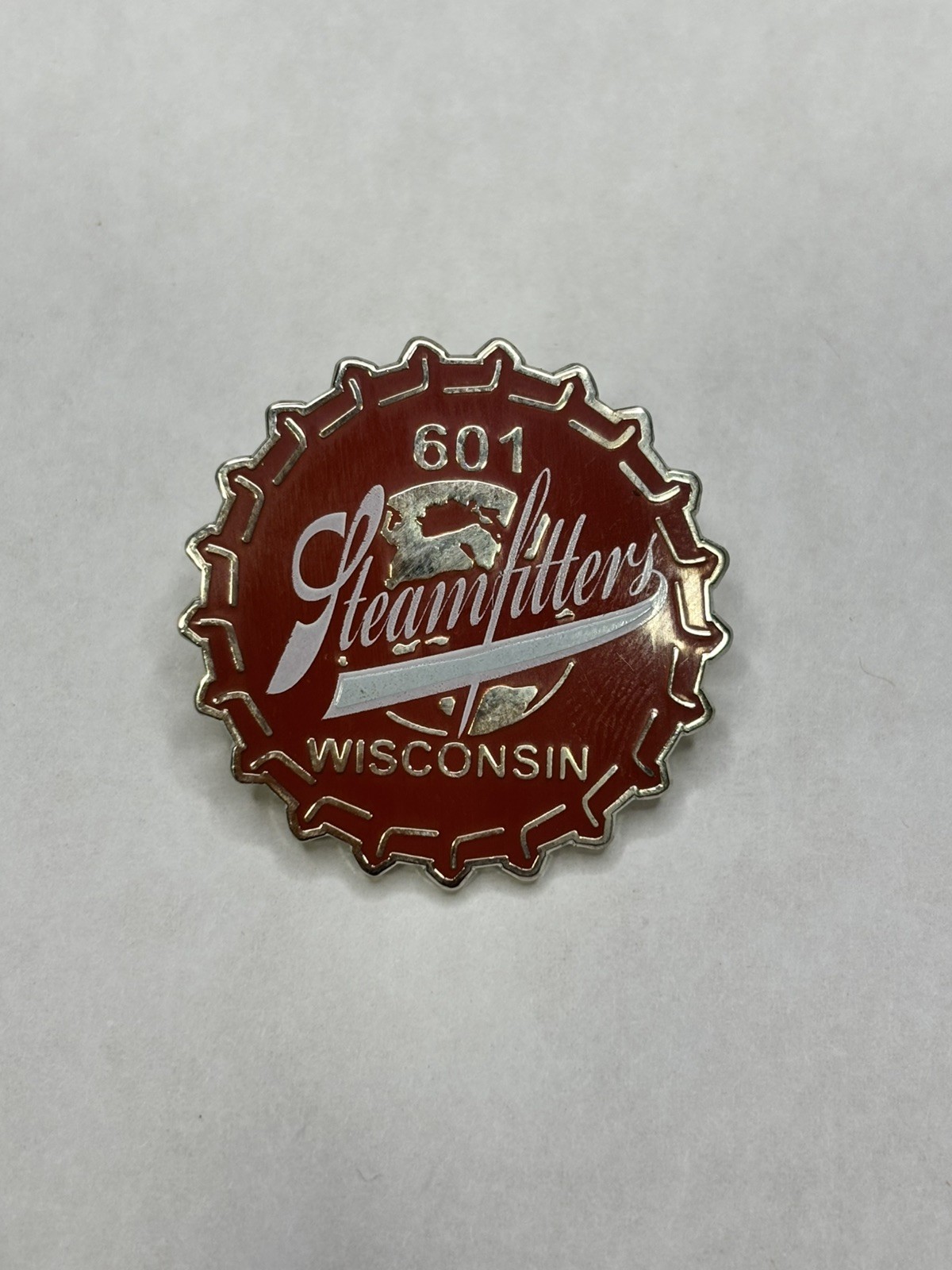 VTG UA Local 601 Pin Milwaukee Wisconsin Plumbers Pipefitters Steamfitters