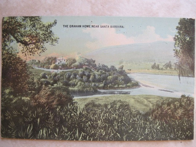 Santa Barbara CA ~ The Graham Home Near Santa Barbara ~ 1915 ~ LOW PRICE ~ # 213