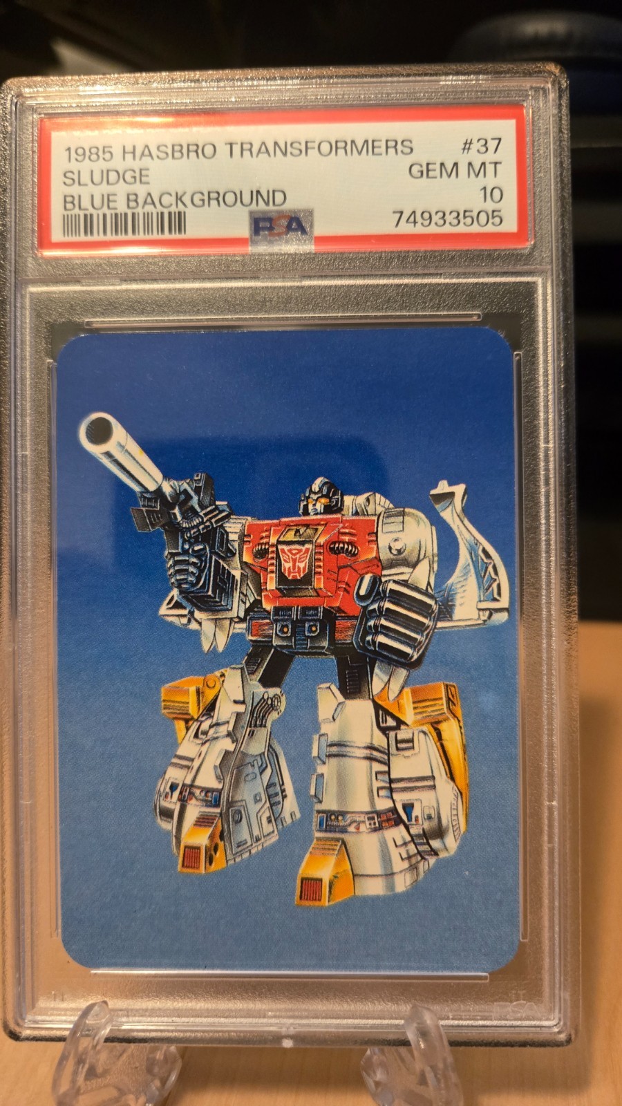 1985 Hasbro Transformers #37 Sludge PSA 10 - 🦕🦕🦕 Dinobots 🦕🦕🦕
