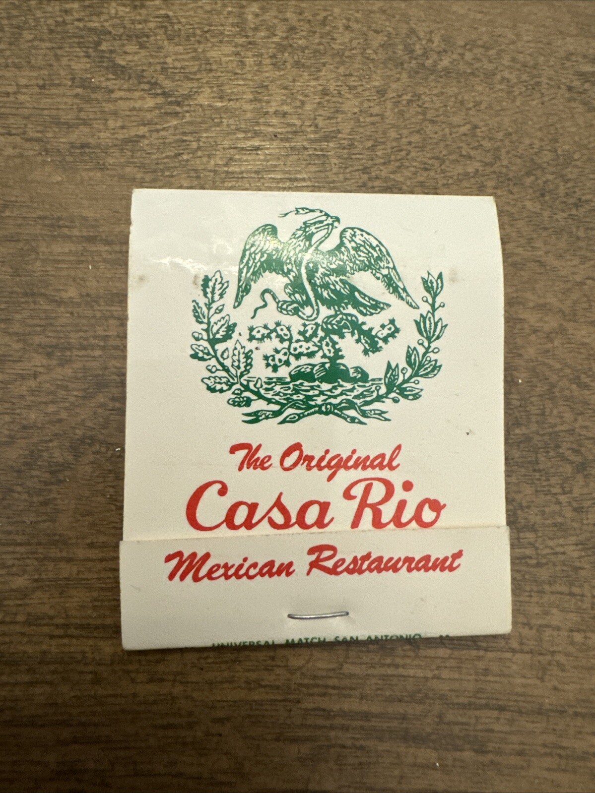 Vintage The Original Casa Rio Mexican Restaurant San Antonio Texas TX