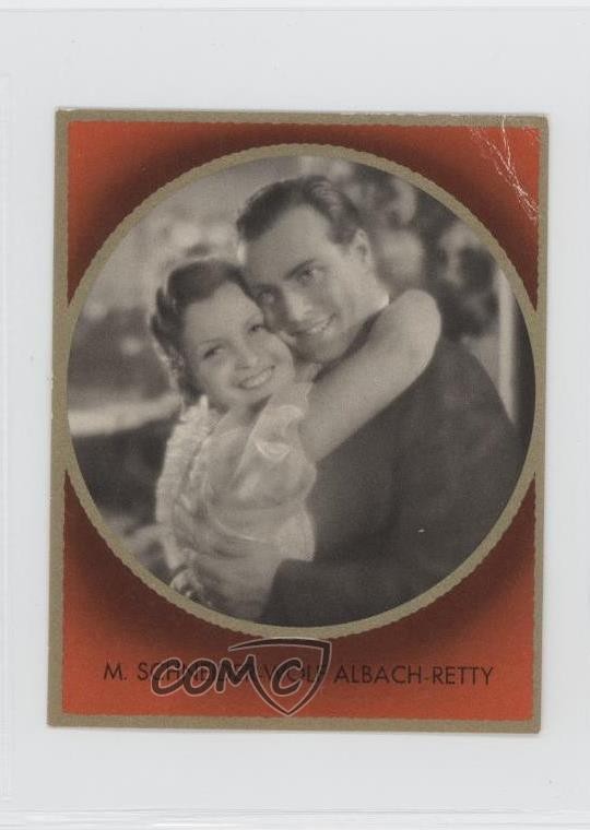1936 Cigaretten Bilderdienst Bunte Filmbilder Series 1 Magda Schneider M 1s8