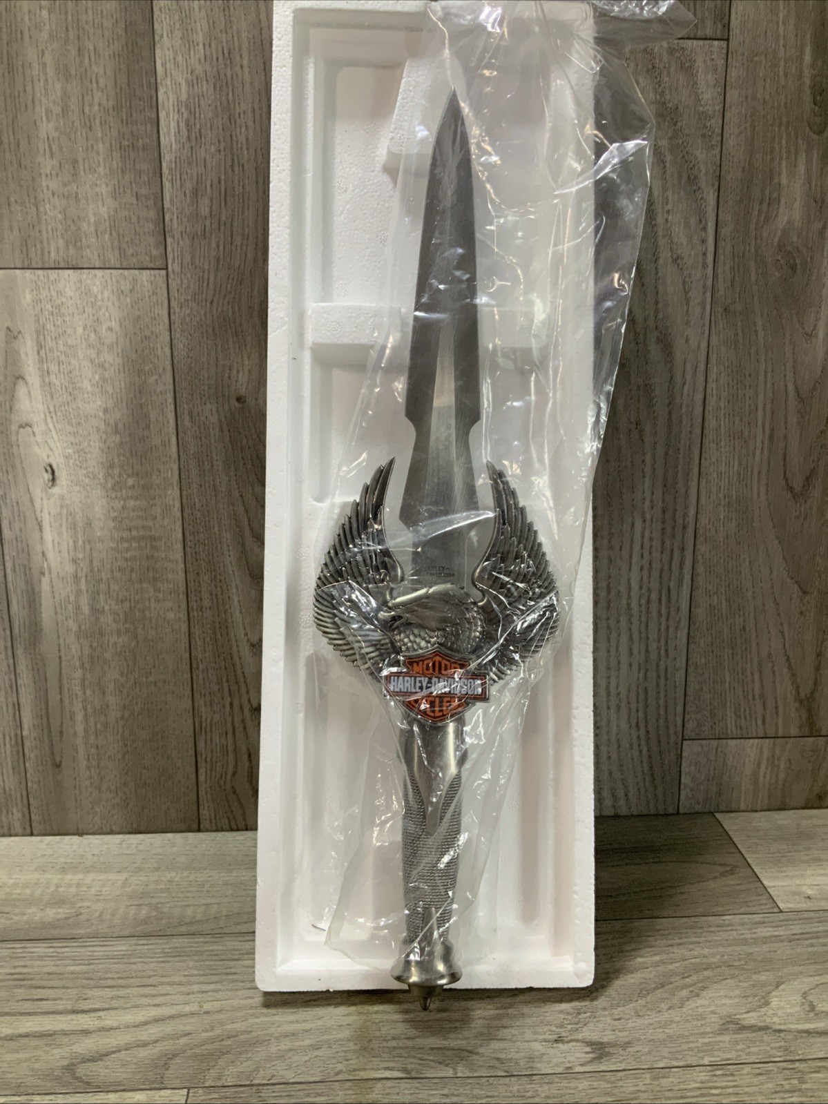 Vintage 1998 Harley Davidson Freedom Dagger with Wall Mount Plaque B*RR Eagle 