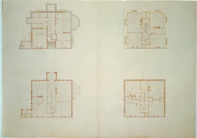 Architecture,House,Floor Plan,Central Heating,Party Wall,HVAC,1830-1860