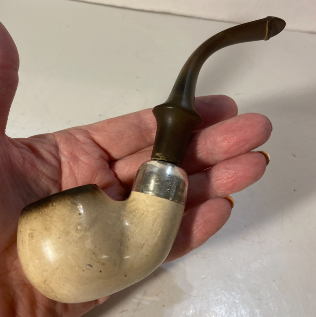 Vintage K & P Peterson Meerschaum Pipe