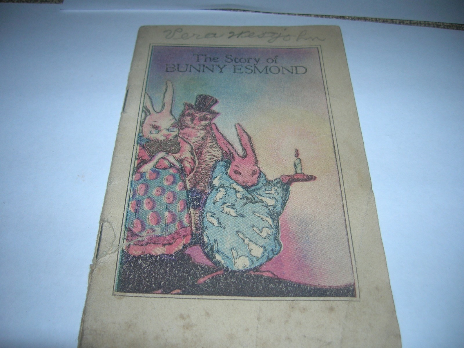 1915 STORY OF BUNNY ESMOND MILLS, COMPLETE PAPERBACK CHILDS\' BOOKLET RI
