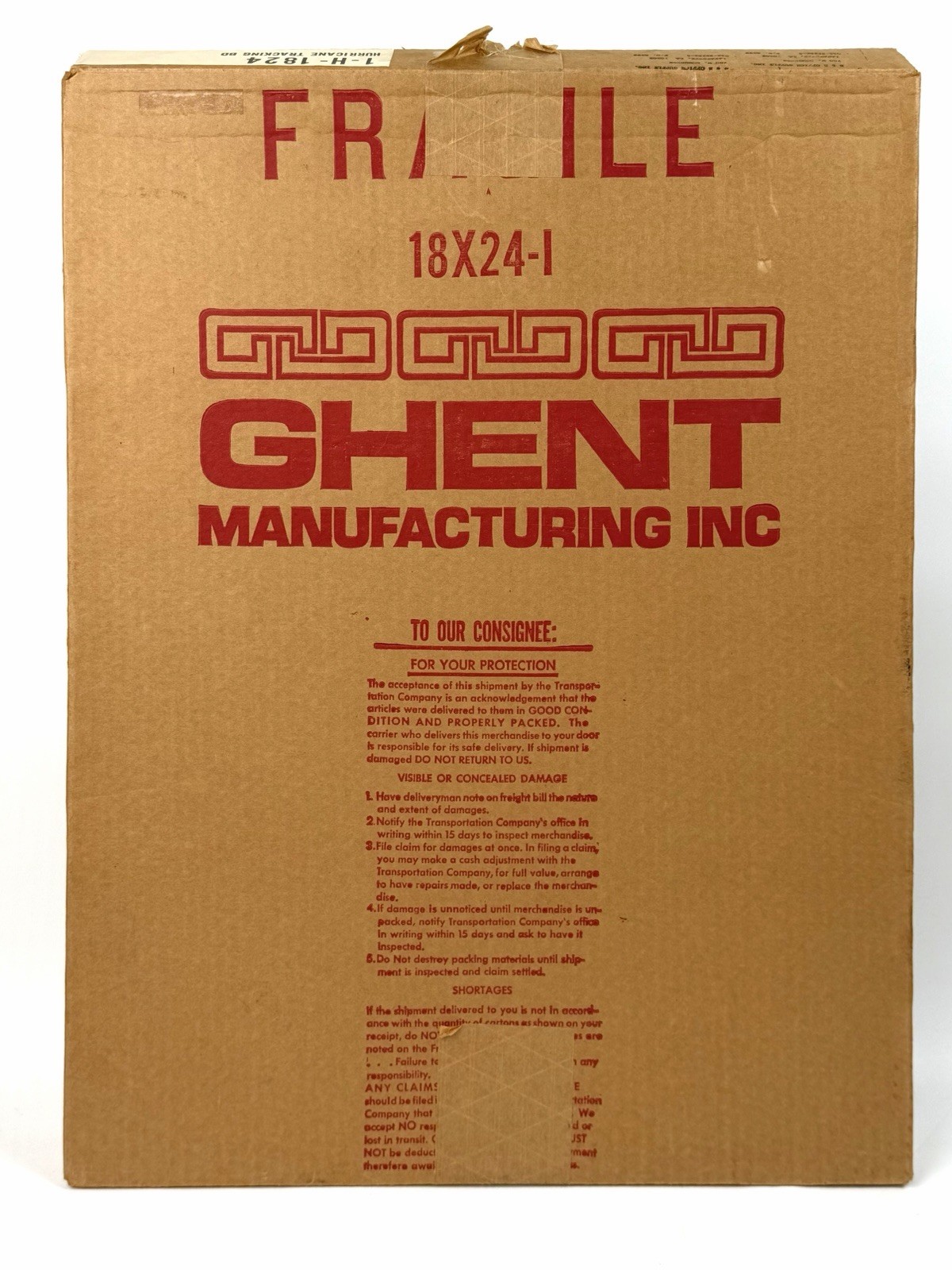 Vtg 1979 Ghent Manufacturing Cork Push-pin Hurricane Tracking Map - IN BOX