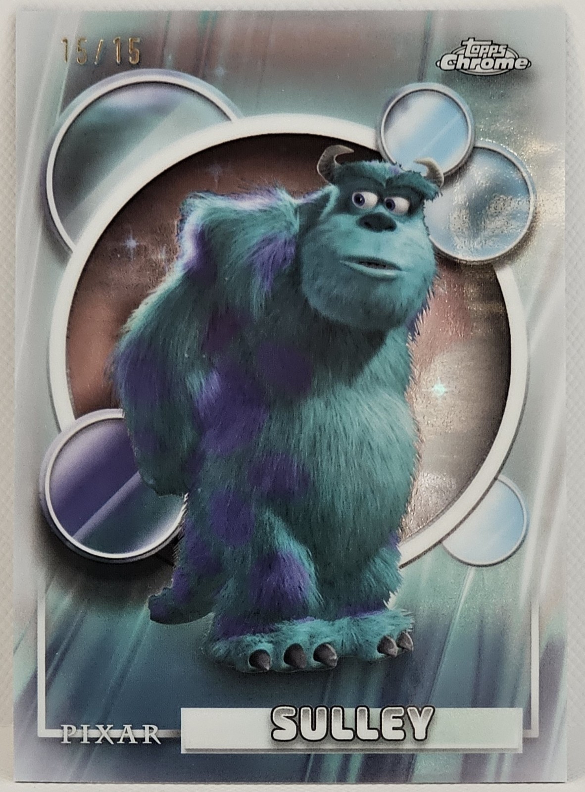 🔥2026 Topps Chrome Disney Sully ~ When You Wish Upon A Star SSP🔥Bookend 15/15