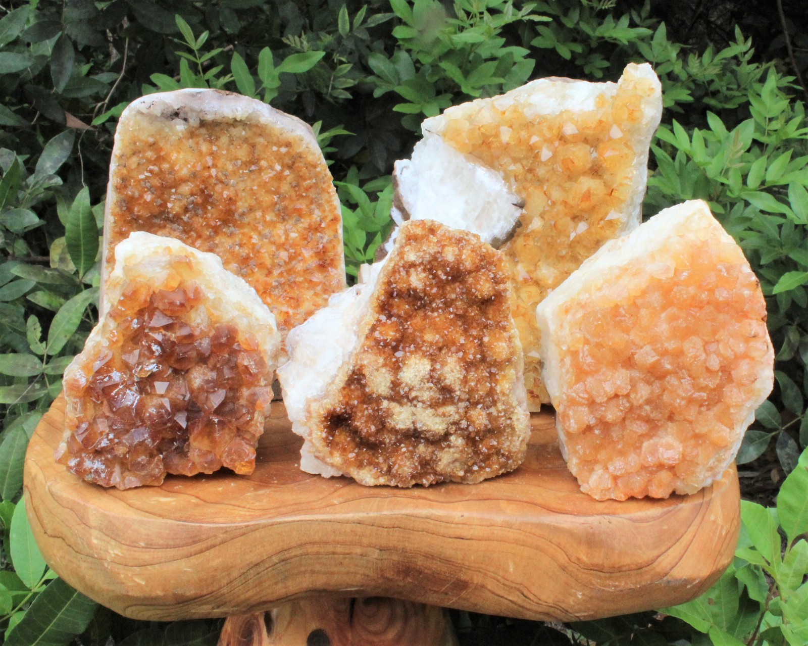 Citrine Cut Base Clusters - CLEARANCE Quality Free Standing Citrine Crystals