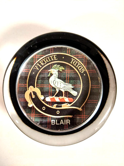 Vintage Clan Blair Paperweight, 