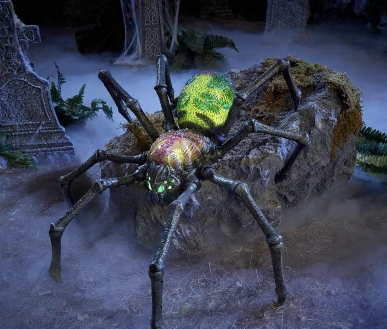 Home Accents Halloween Classics Holiday LED Poseable Spider Home Depot Brand New