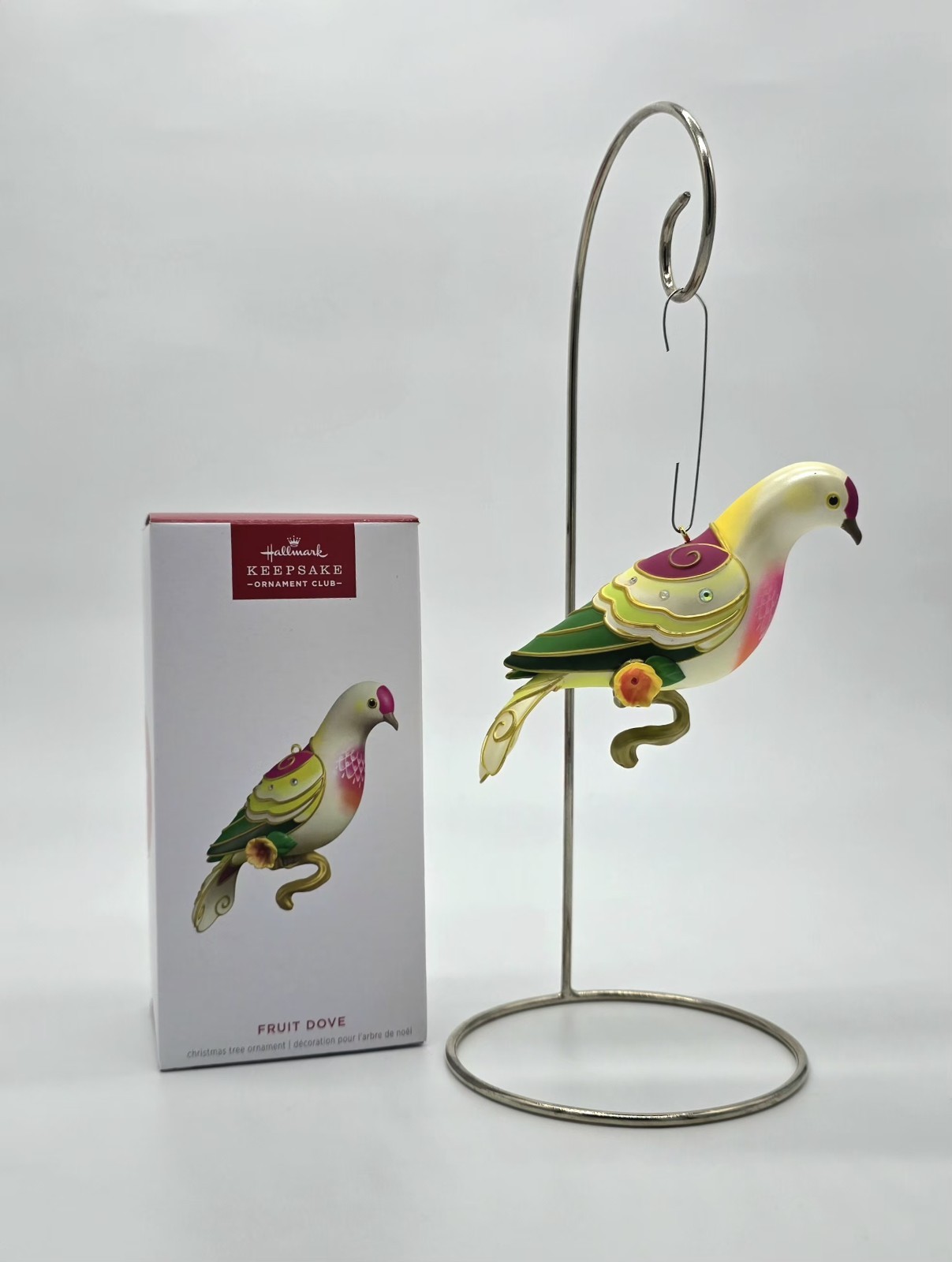 Hallmark KOC Keepsake Ornament Club Fruit Dove 2025 Ornament