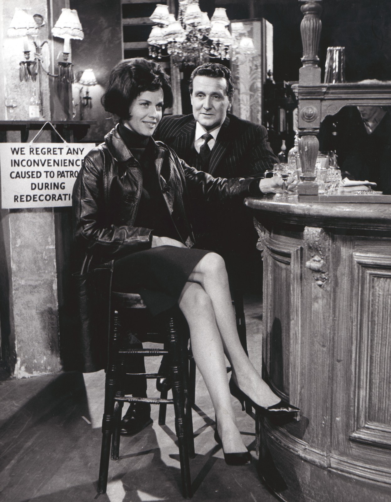 Patrick Macnee Honor Blackman The Avengers 8x10 giclee photo 