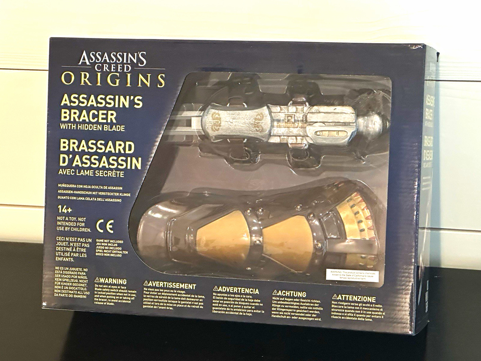 Ubisoft Assassin's Creed: Origins Adjustable Hidden Blade Bracer Gauntlet (2of2)