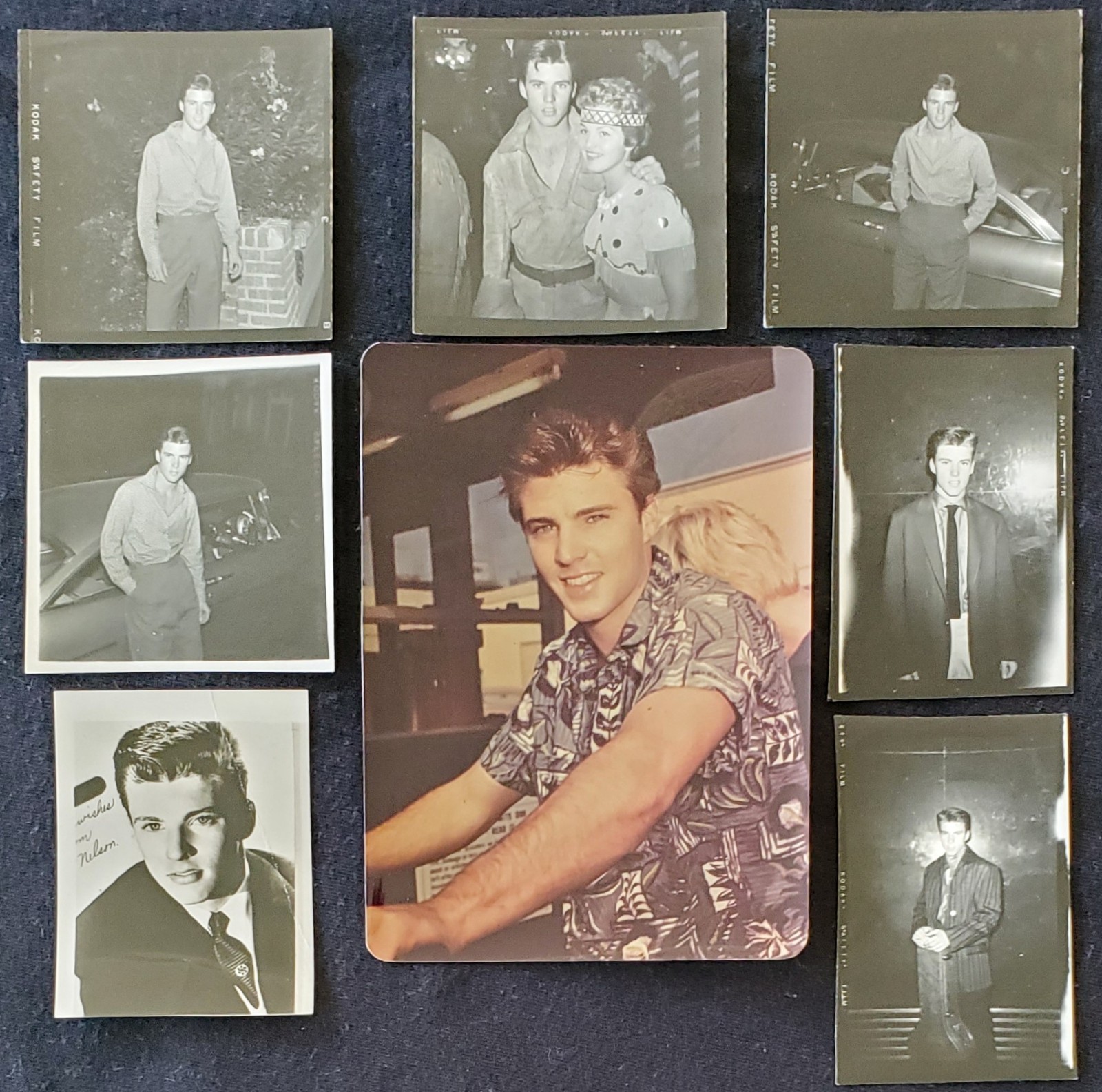 1960s 8x Ricky Nelson Actor Singer Hollywood Small Photographs
