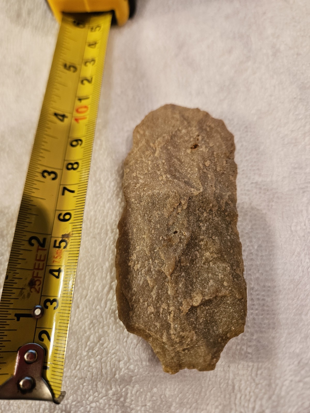 Large Quartzite Savannah River Knife Burke County Nc