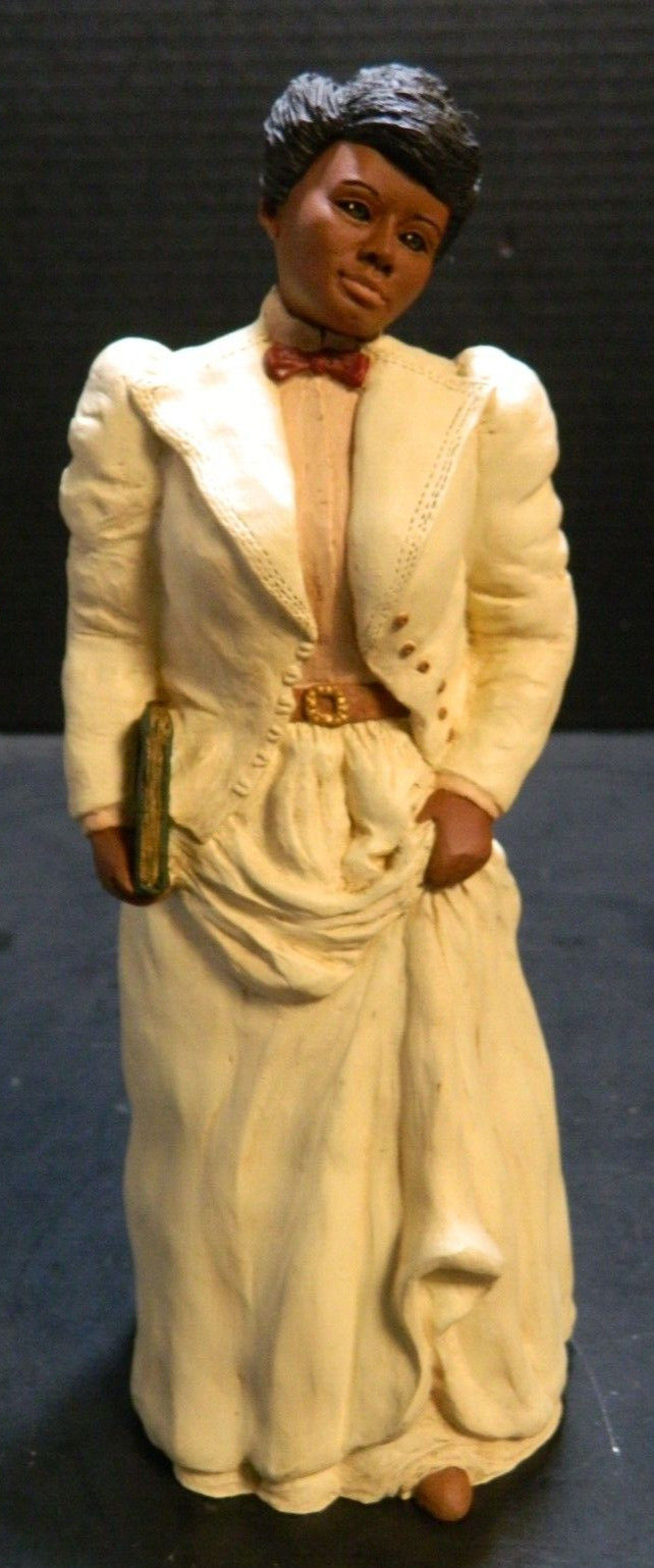 Vintage Ida B. Wells Figure by M. Holcombe (1992) 9.25\