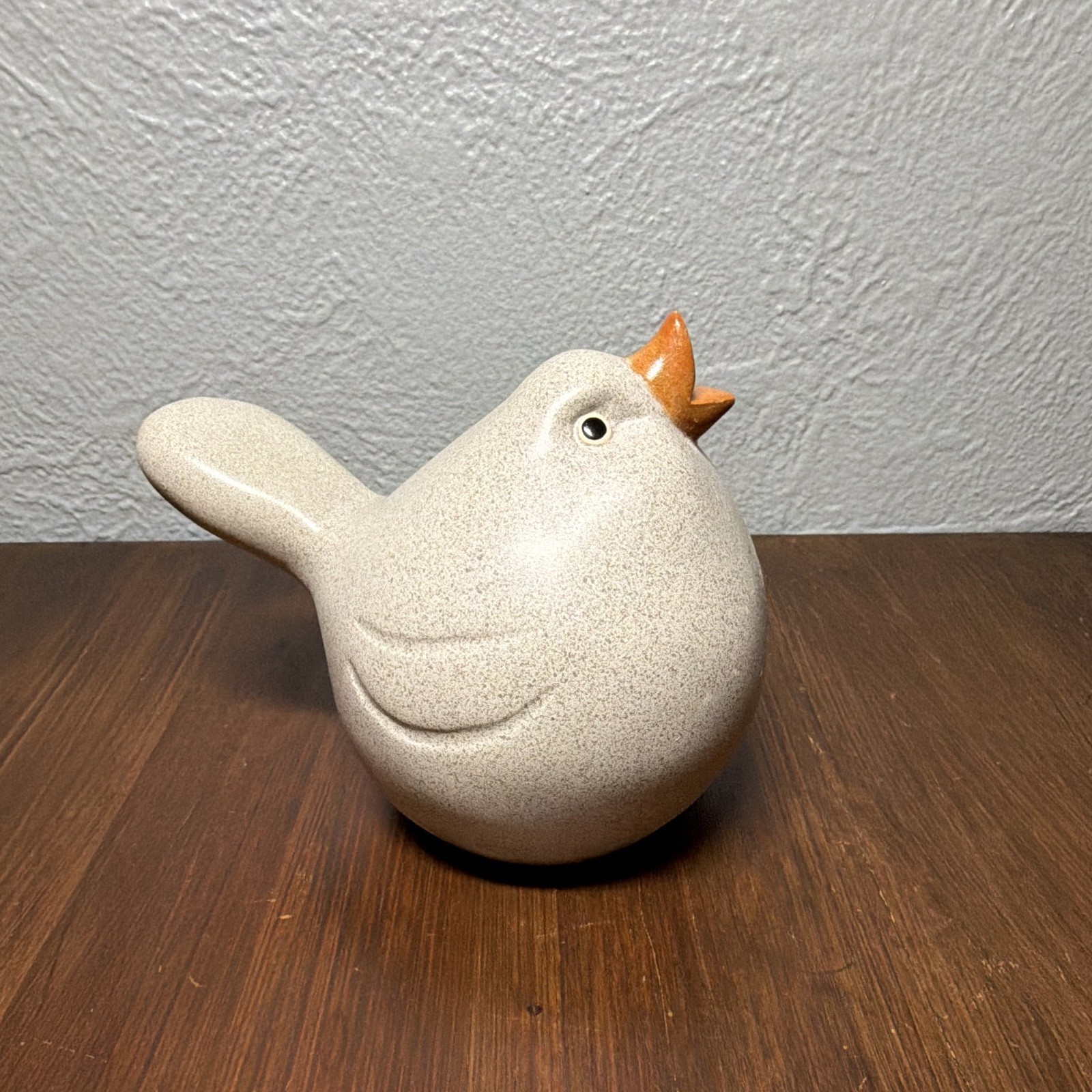 Vintage 2003 Target Garden Place Ceramic Chicken Hen Figurine Farmhouse Decor
