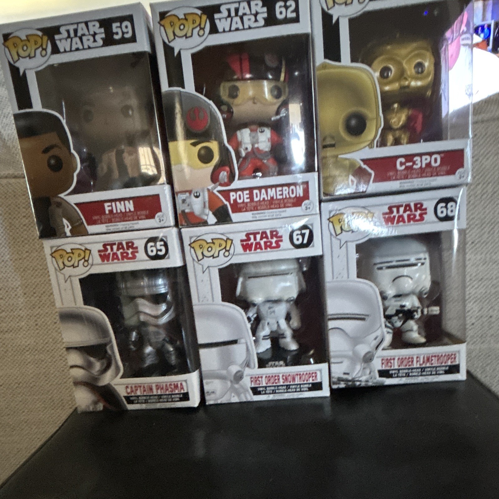 Funko POP Star Wars & Rogue One Vinyl Figure Mixed Lot Boxed Unopened
