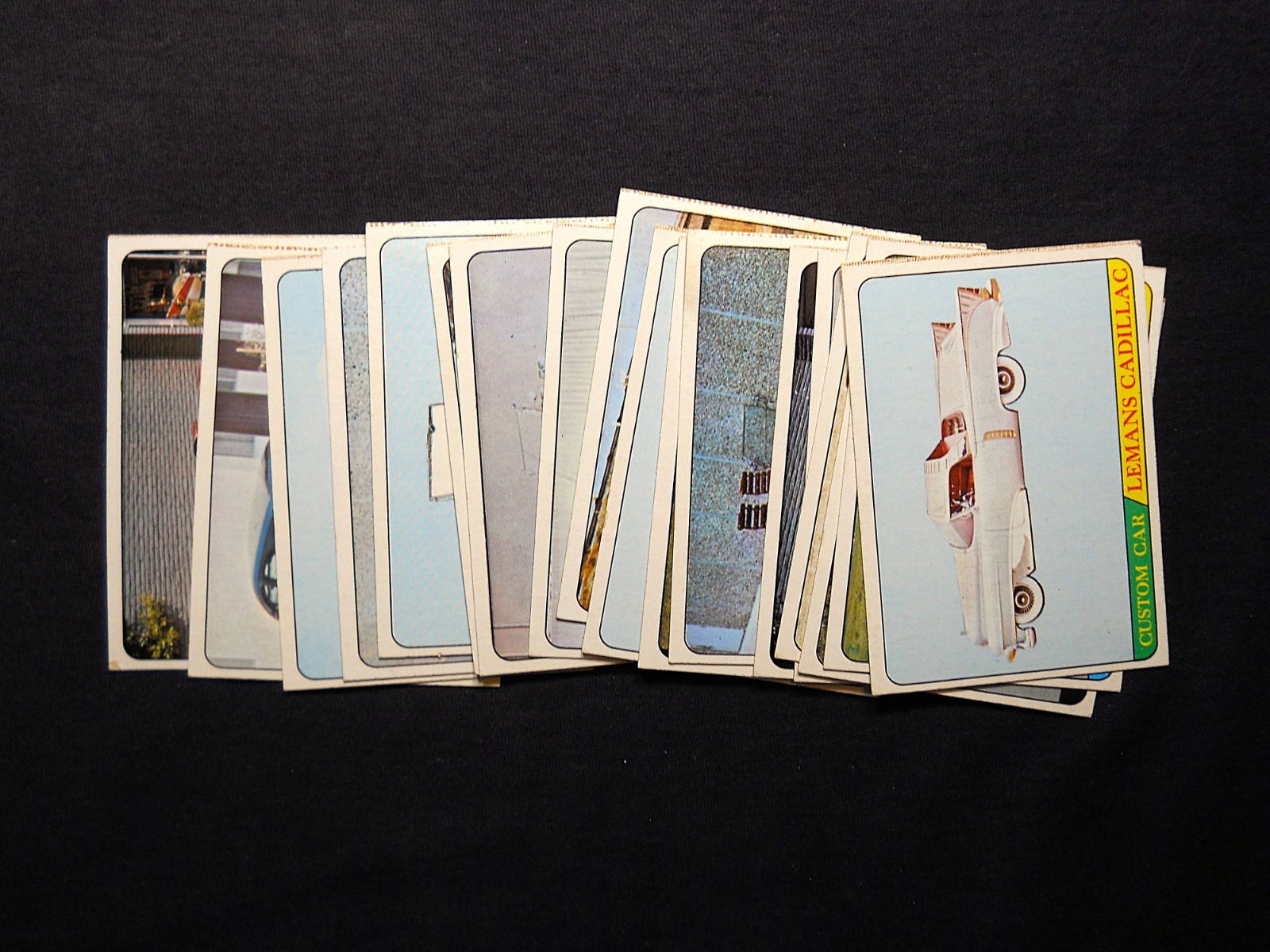 1968 Topps/Milton Bradley HOT ROD cards YELLOW BACKS partial set LOT OF 18
