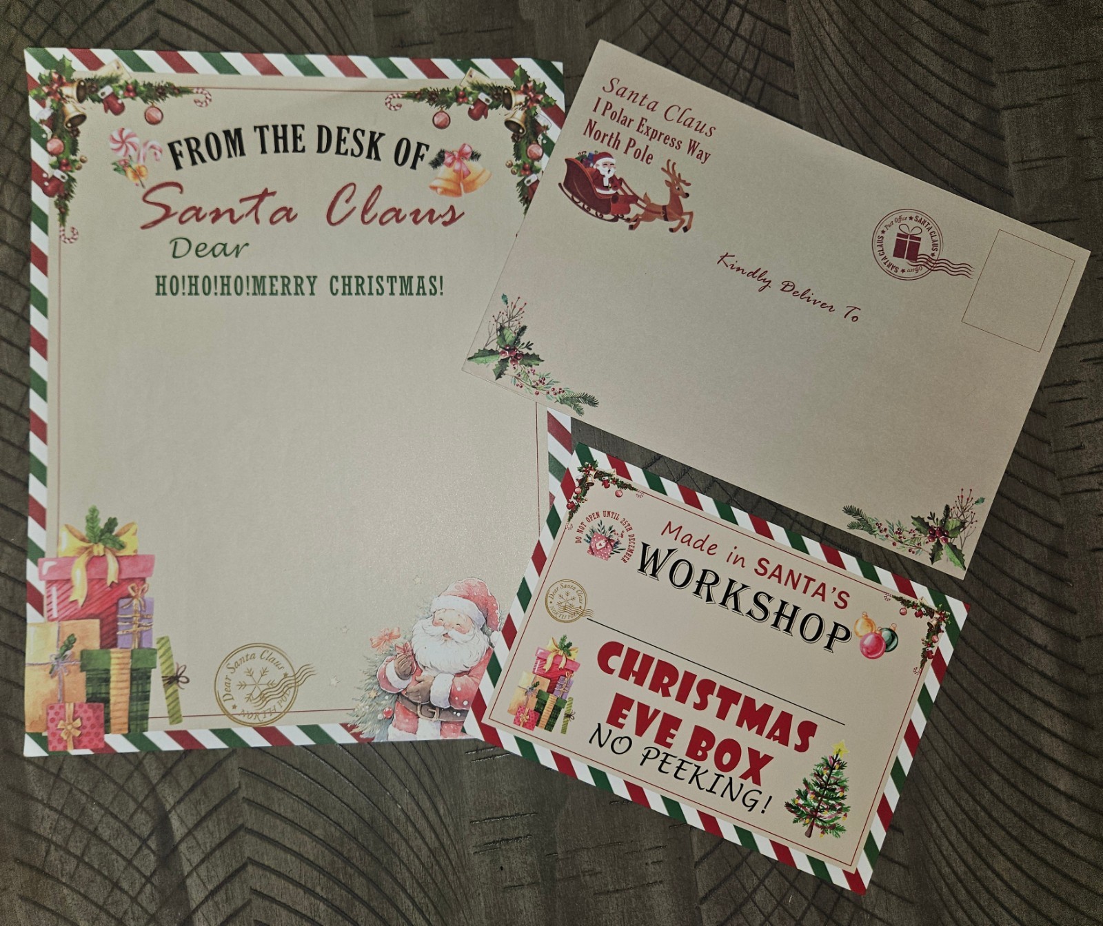 Personalized Letter from Santa & Personalized Certificate