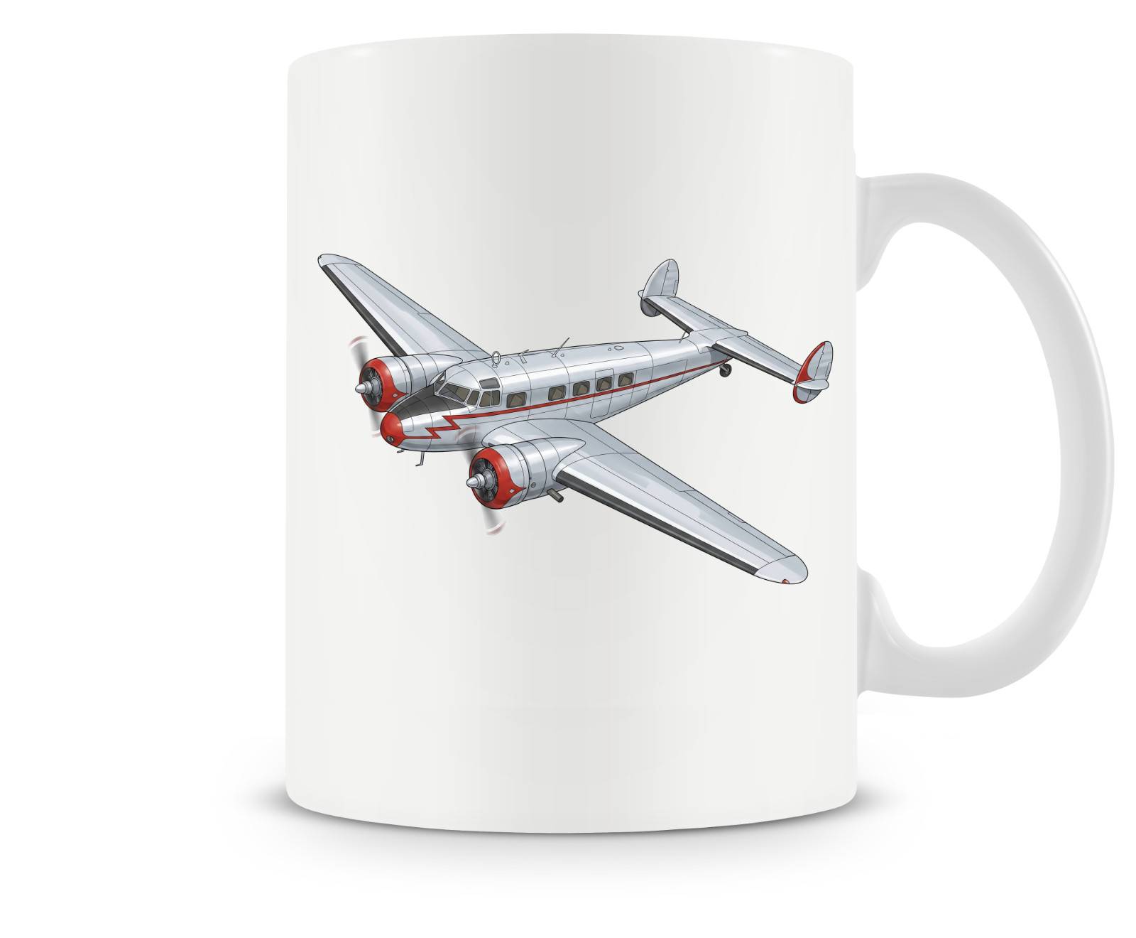 Lockheed Model 10 Electra Ceramic Coffee Mug - 15oz.