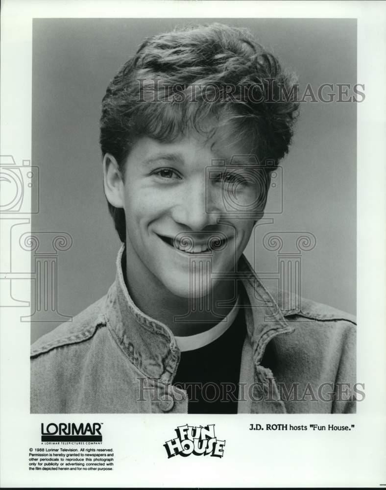 1988 Press Photo J.D. Roth hosts \