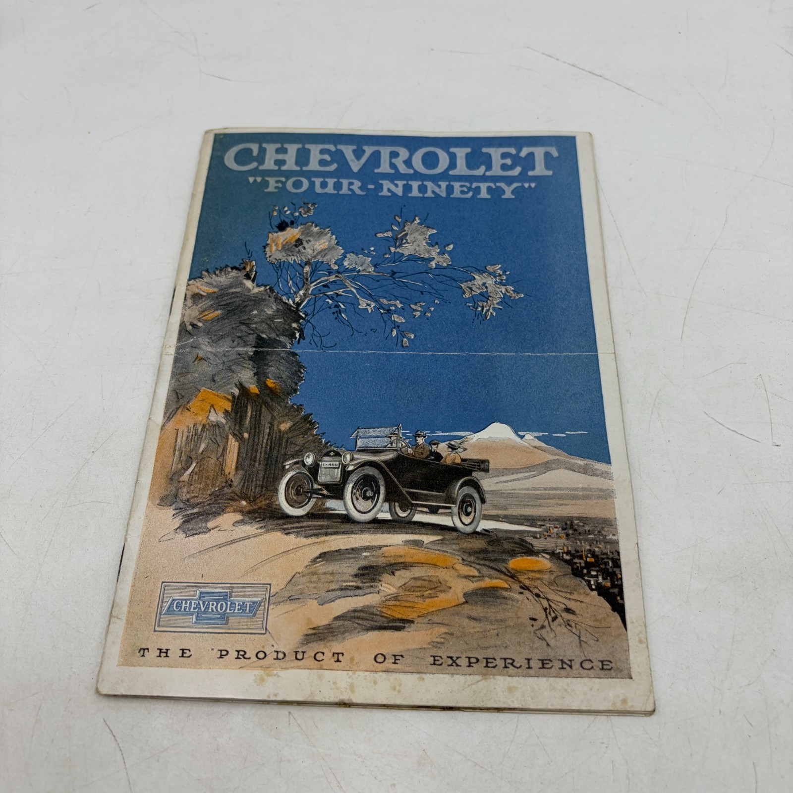 1917 Chevrolet 490 Catalog Brochure Touring Car Roadster Excellent Original 17