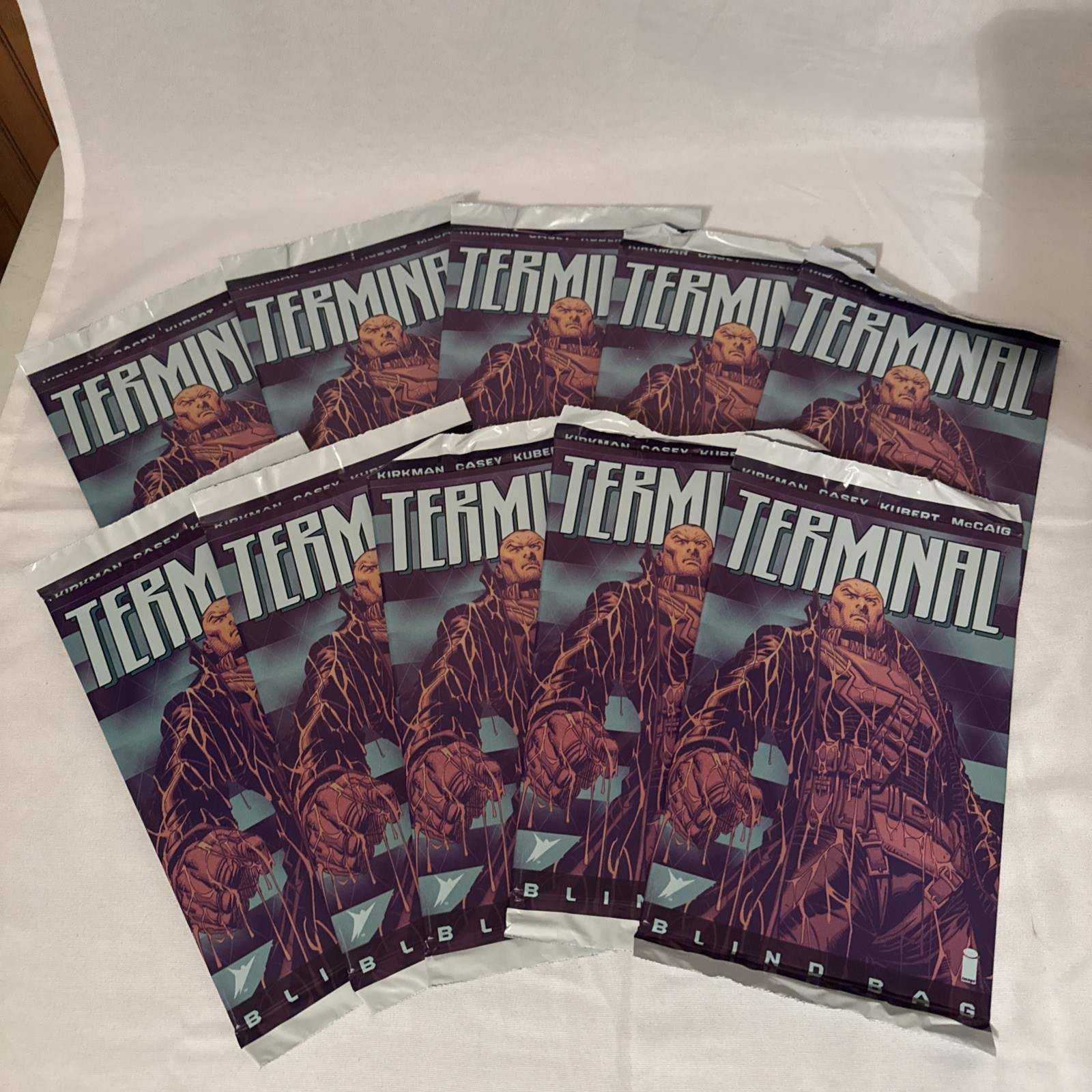 TERMINAL #1 (IMAGE, 2026 '26 KIRKMAN, BAGS Ten BLIND BAG LOT OF 10 sealed