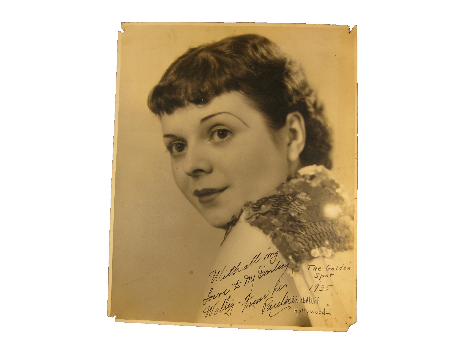 Original 1935 Golden Spot Chicago Burlesque Dancer Photograph 8\