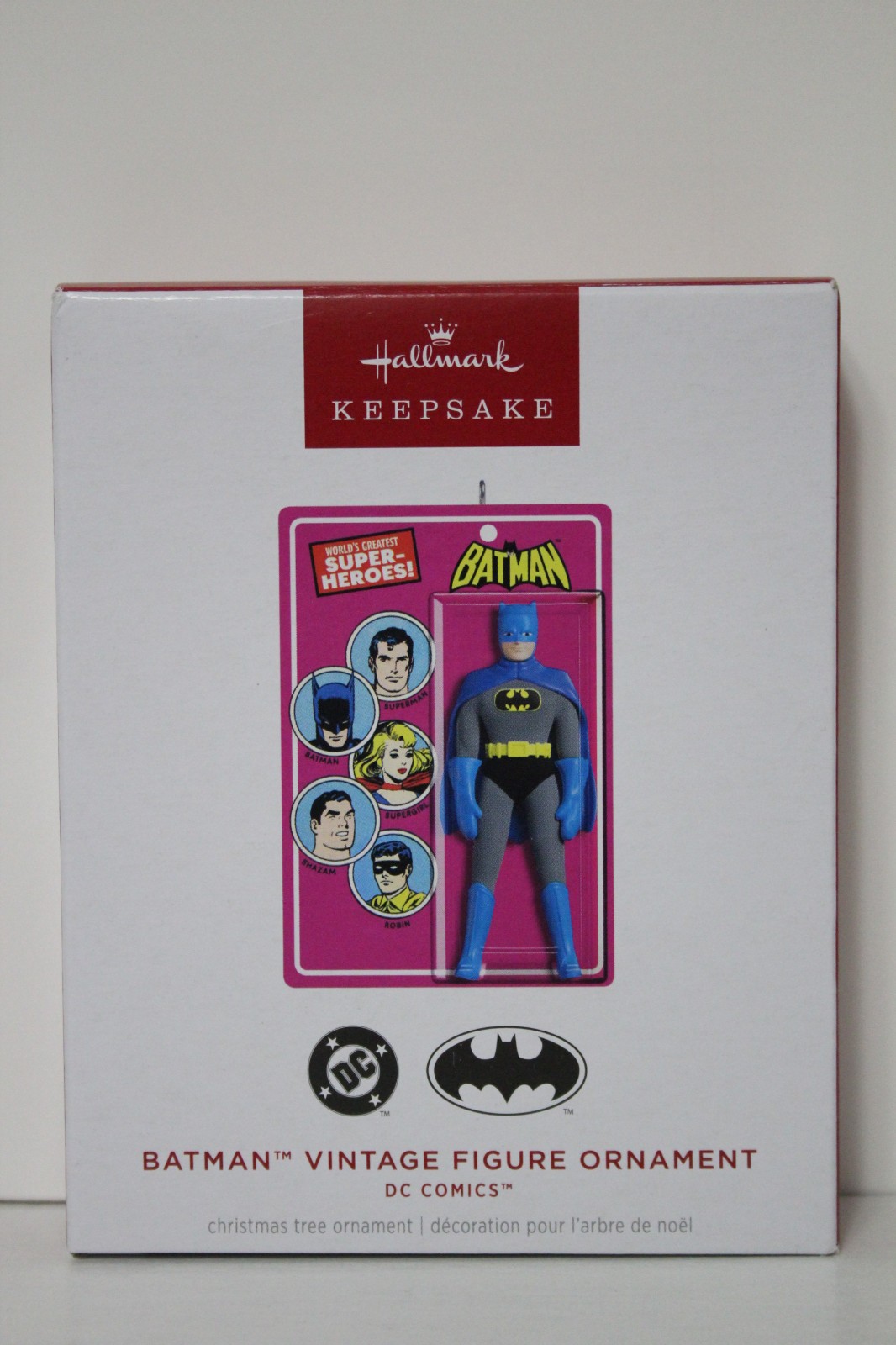 2026 Hallmark Keepsake Batman Vintage Figure Ornament NIB