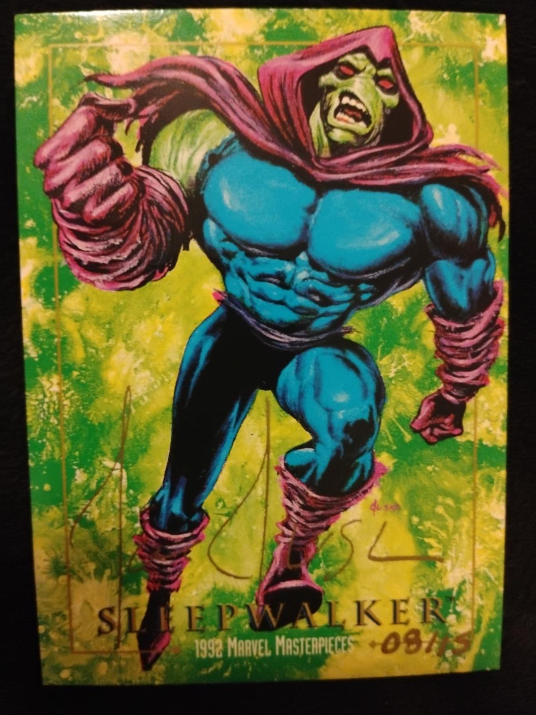 2015 2016 Marvel Masterpieces 1992 JUSKO Commemorative Buybacks Sleepwalker 89