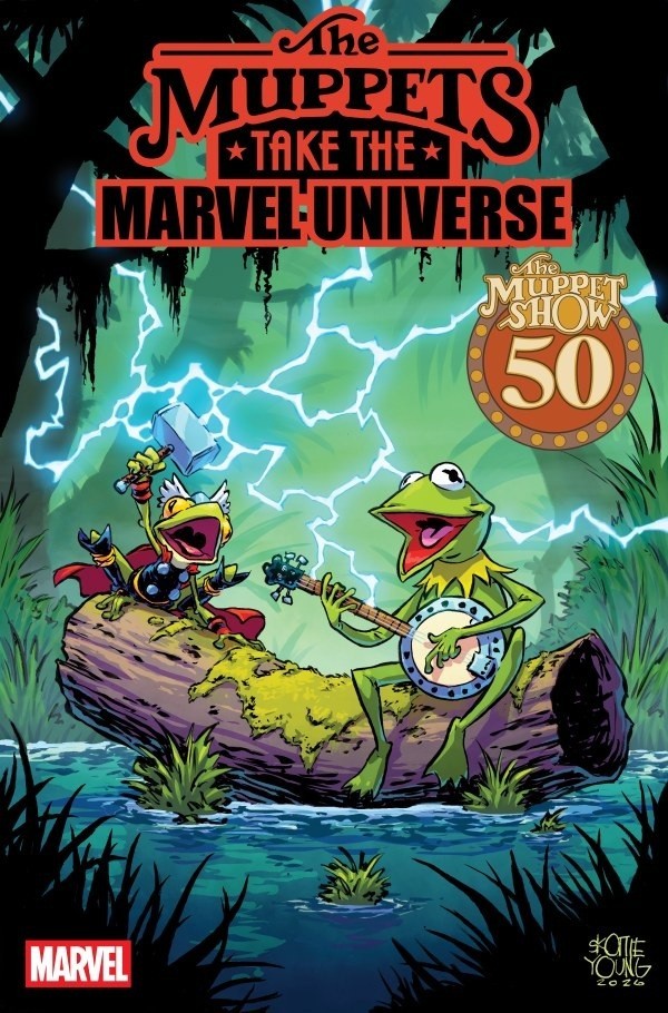 MUPPETS TAKE THE MARVEL UNIVERSE 1 SKOTTIE YOUNG BABY VARIANT NM 2026