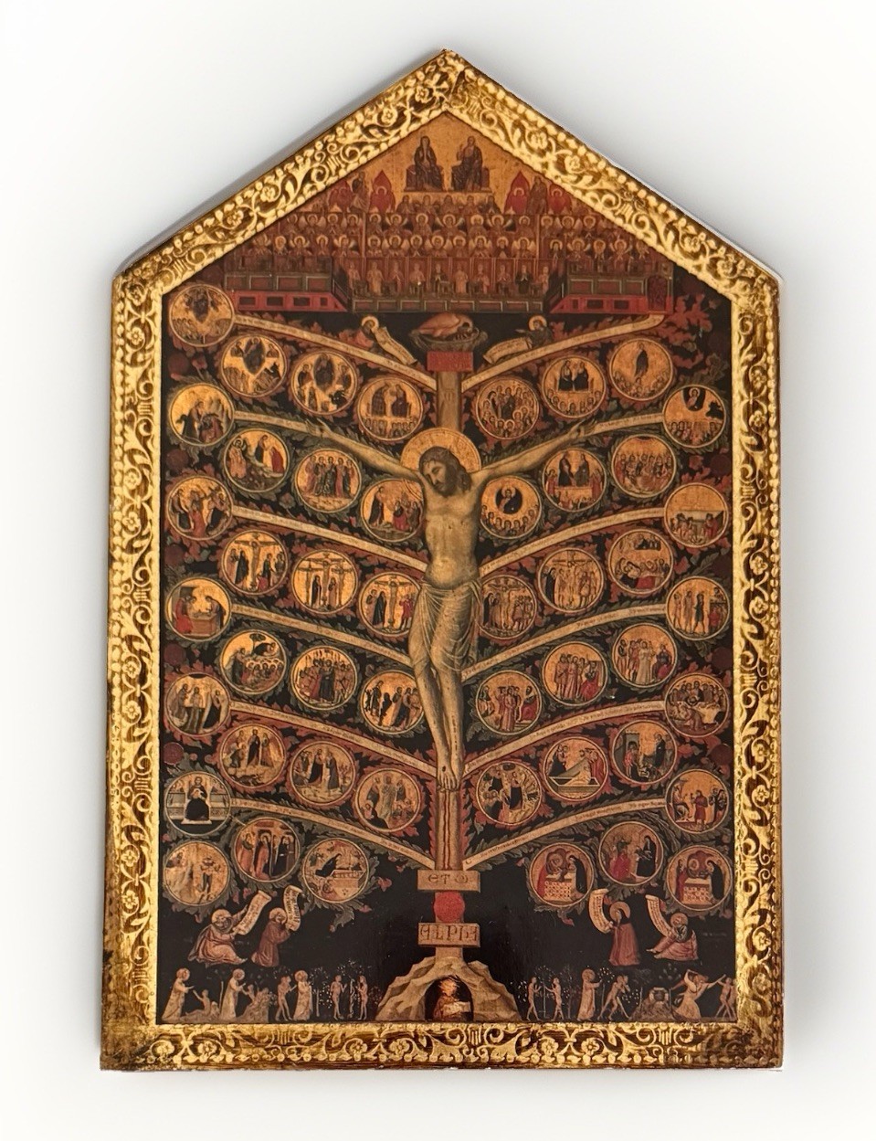 Vintage Italian Gold Gilt Wood Replica \