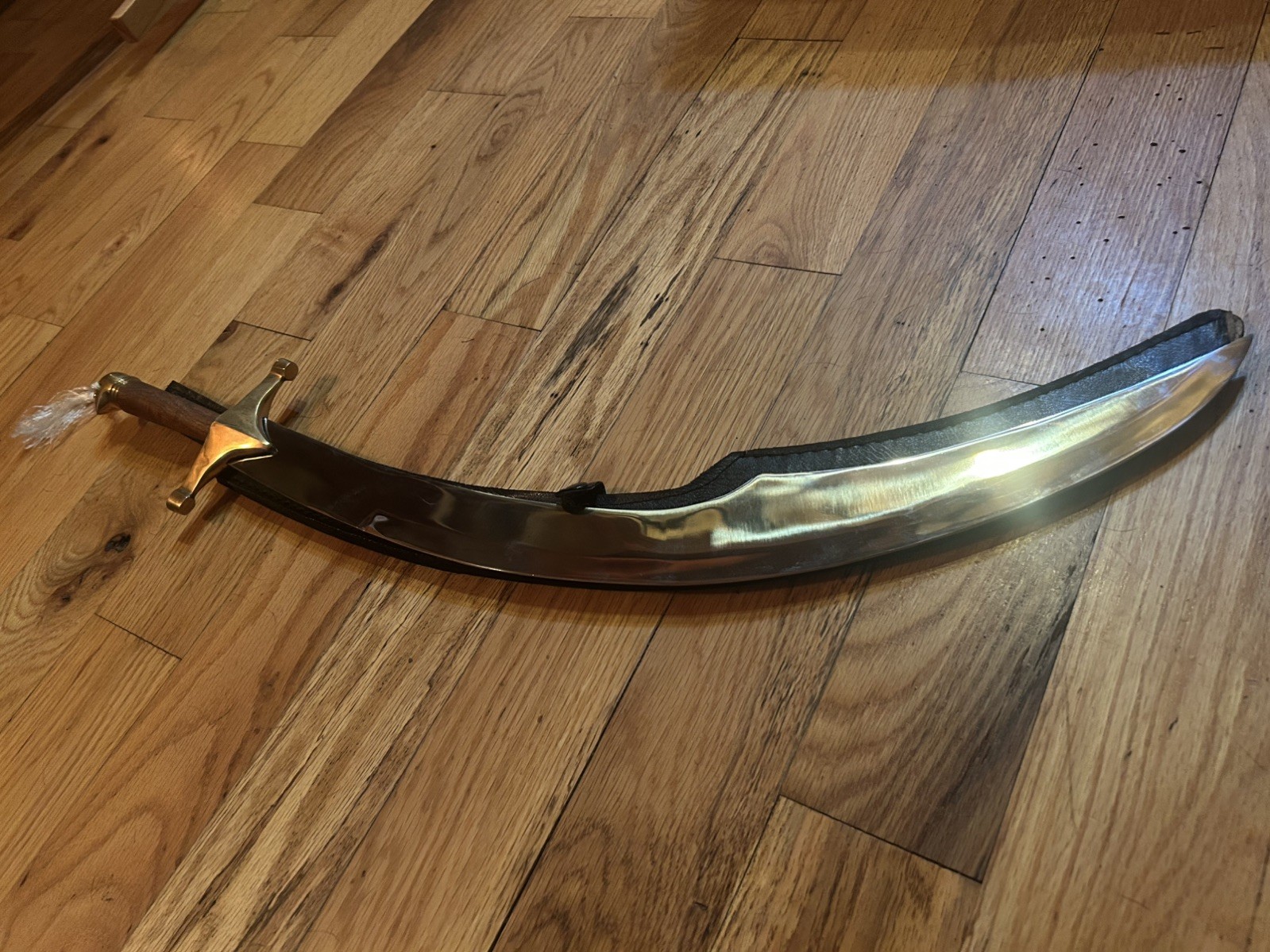 Belly Dance Dancer Baladay Scimitar Shamshir Curved Sword + Sheath Balanced