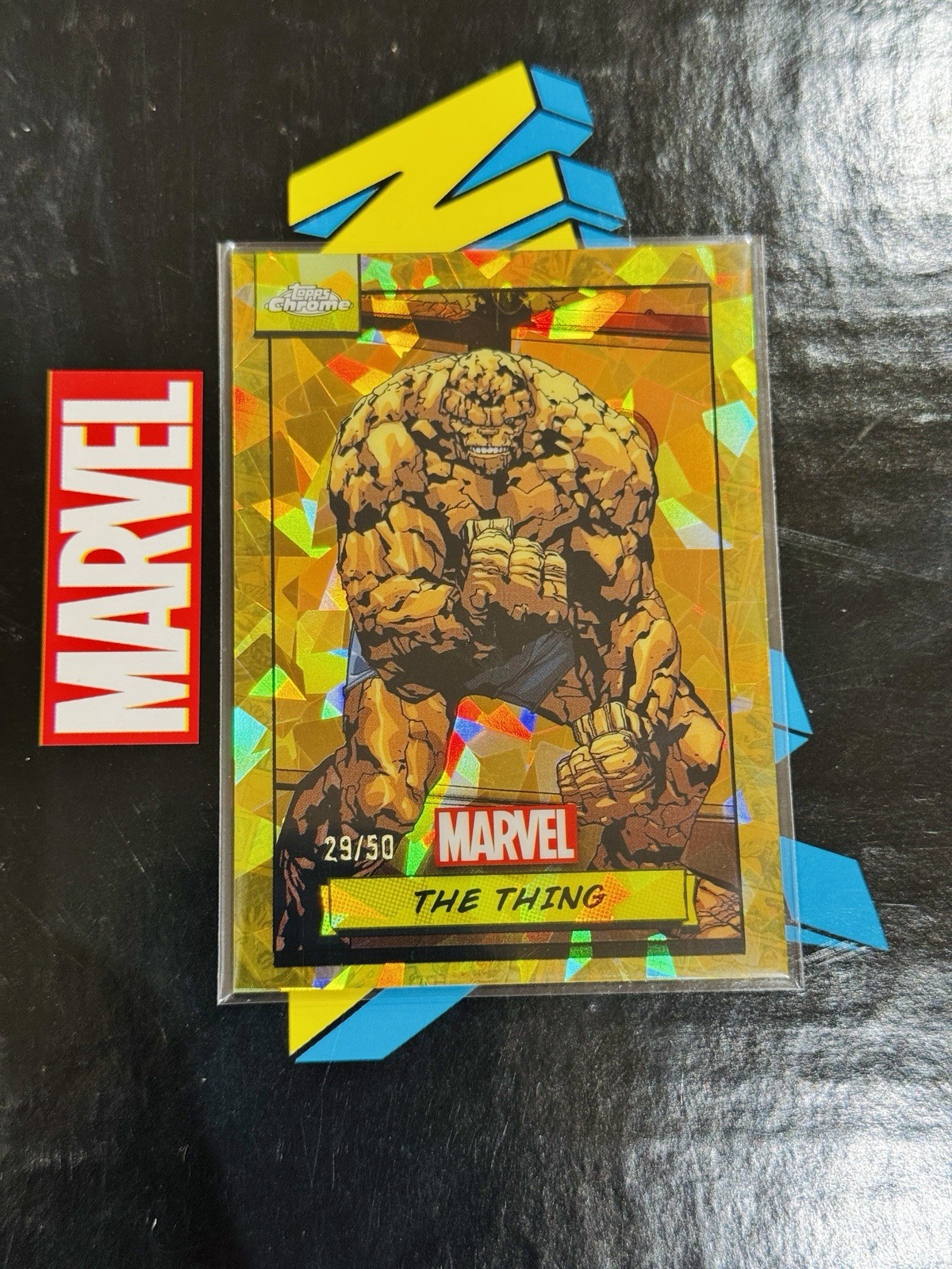 2024🥇Marvel Topps Sapphire The THING 29/50 💪🏿