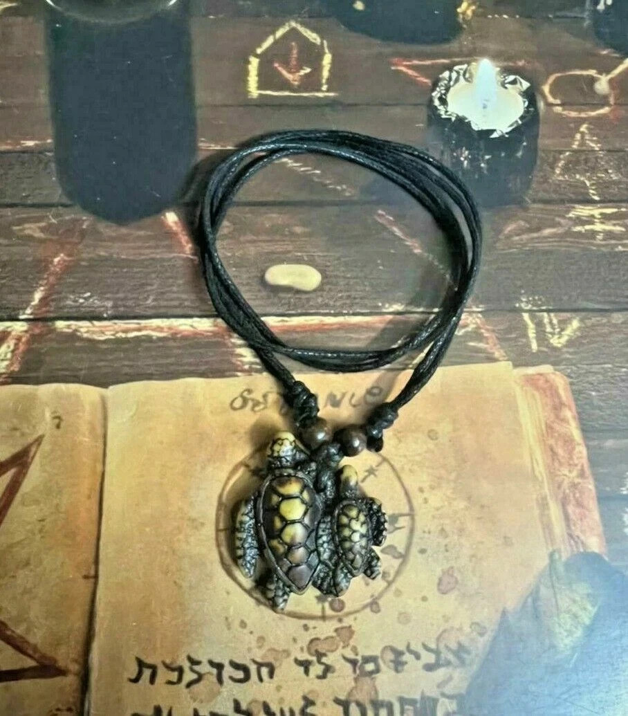 Master Organe Tortoise Pendent Luck Protection Tachyon Prana SUPREME POWER BLESS
