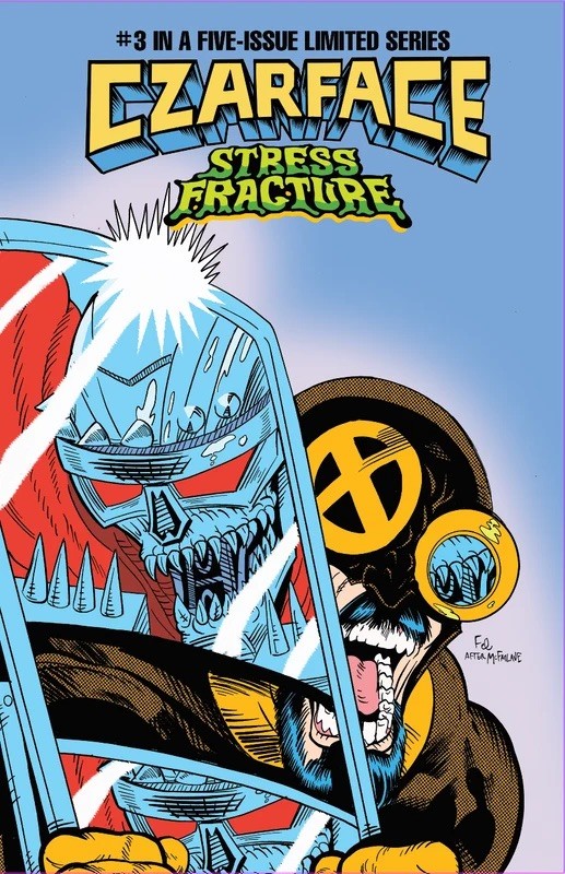 SOLD OUT CZARFACE Stress Fracture #3 Clutch Variant 250 EXIST Frankie Pulitzer