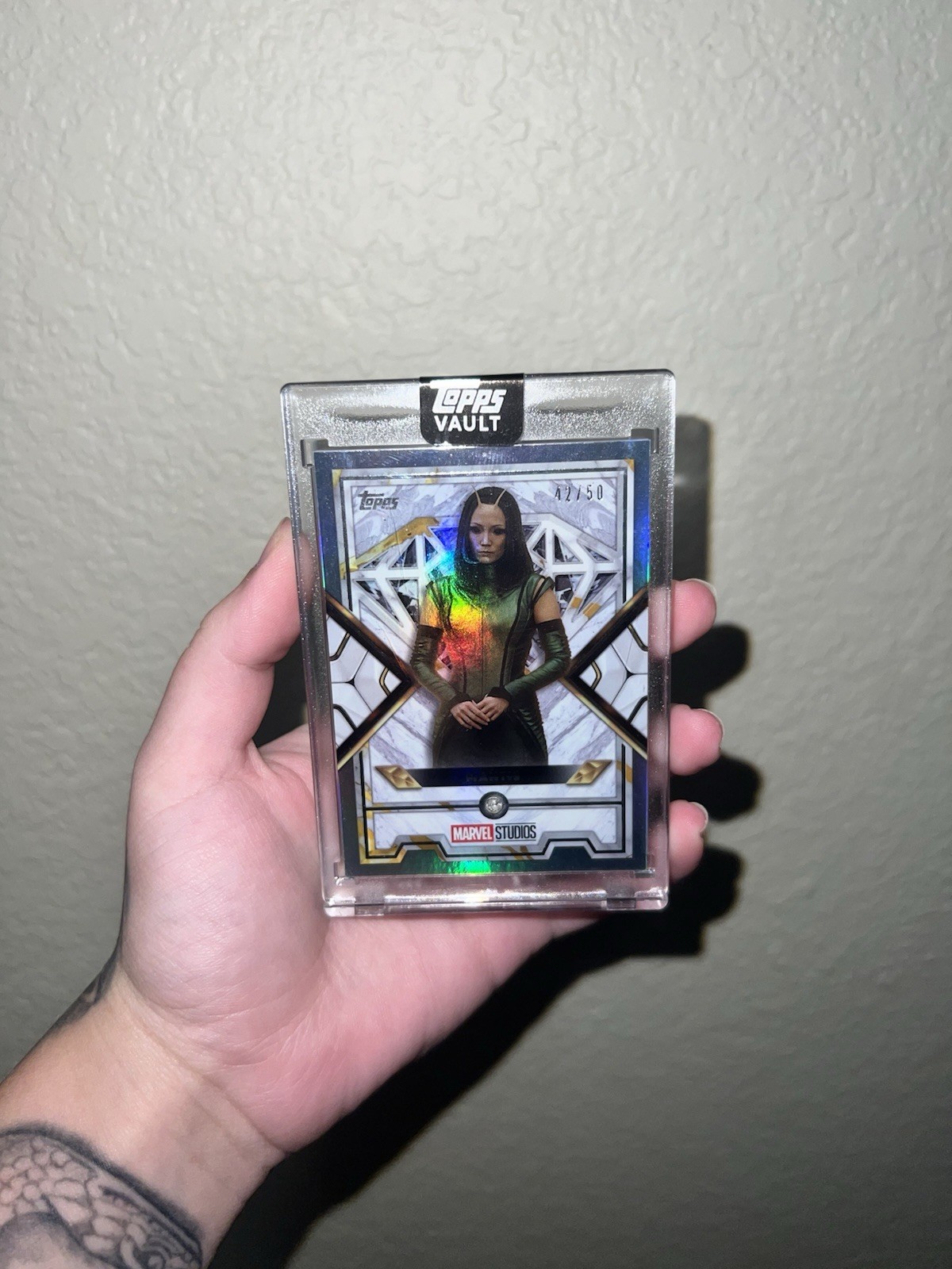 2026 TOPPS MARVEL VAULT SINGLE DIAMOND MANTIS /50 GUARDIANS OF THE GALAXY VOL 2