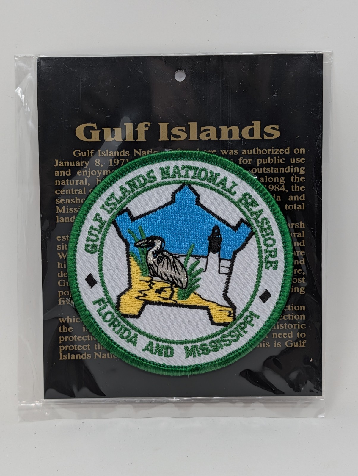 Gulf Islands National Seashore Florida And Mississippi Patch - NIP