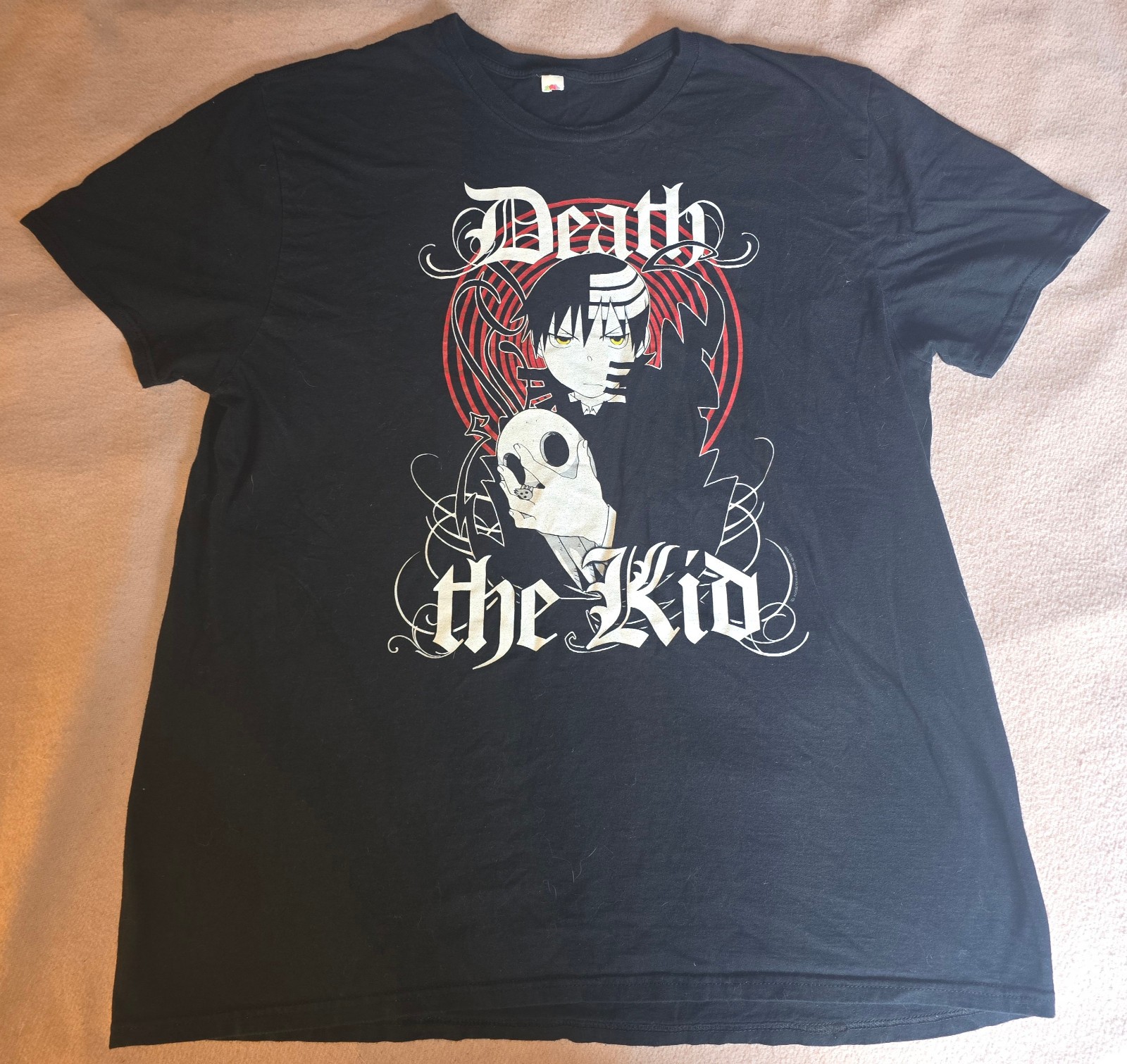 AUTHENTIC Vintage 2008 DEATH THE KID anime Shirt 2XL/XXL Soul Eater NOISE/FUN