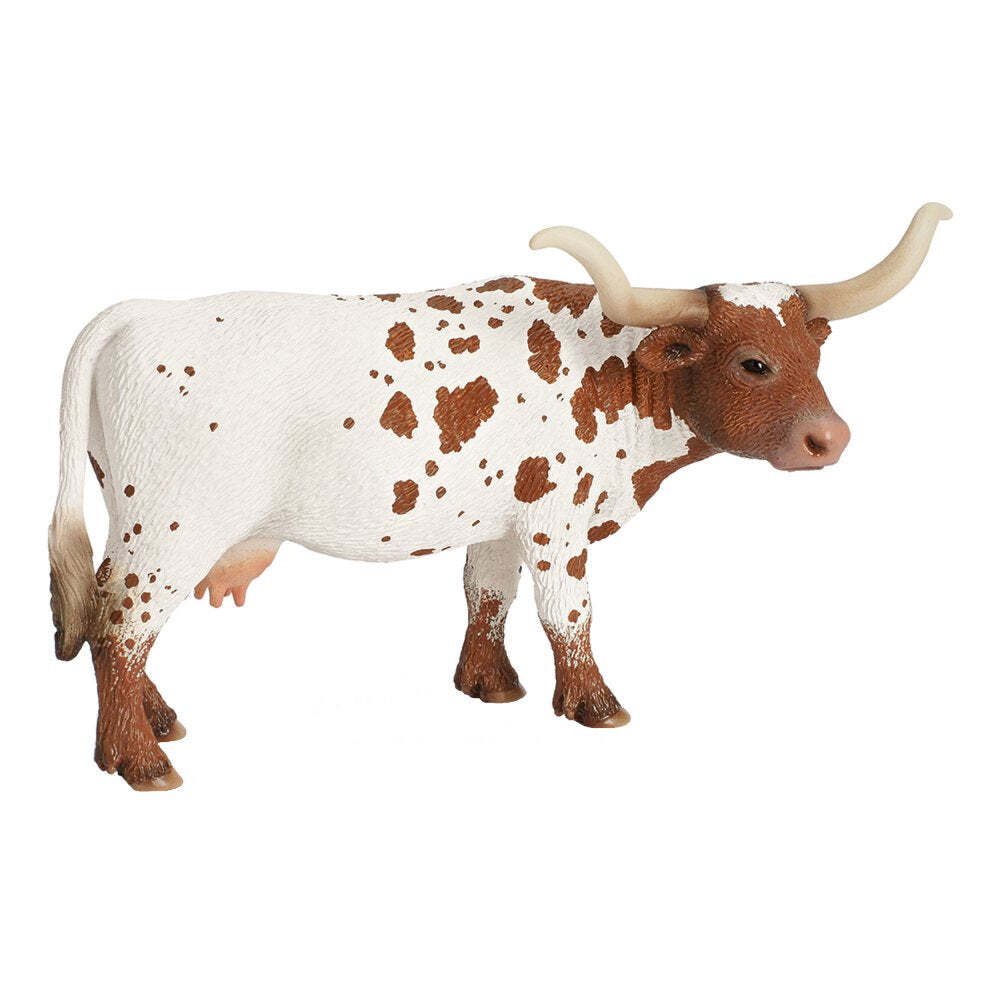 NEW Schleich 13685 Texas Longhorn Cow farm life RETIRED figurine animal toy