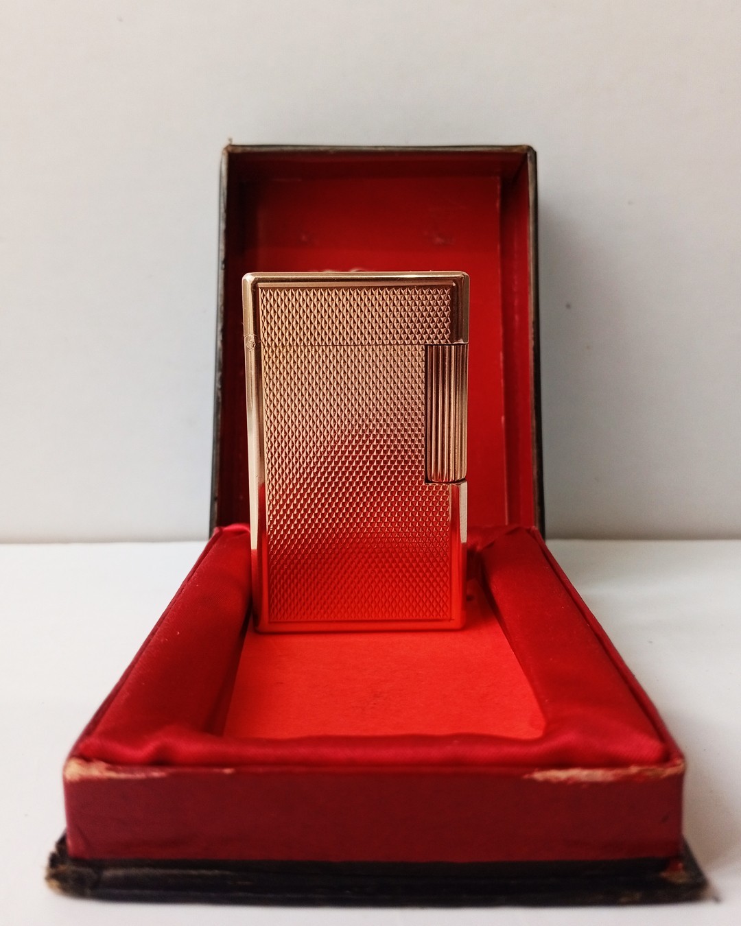 Vintage ST Dupont L1 BS Large – Gold Plated Grain d\'Orge (Barley Grain) Fullset