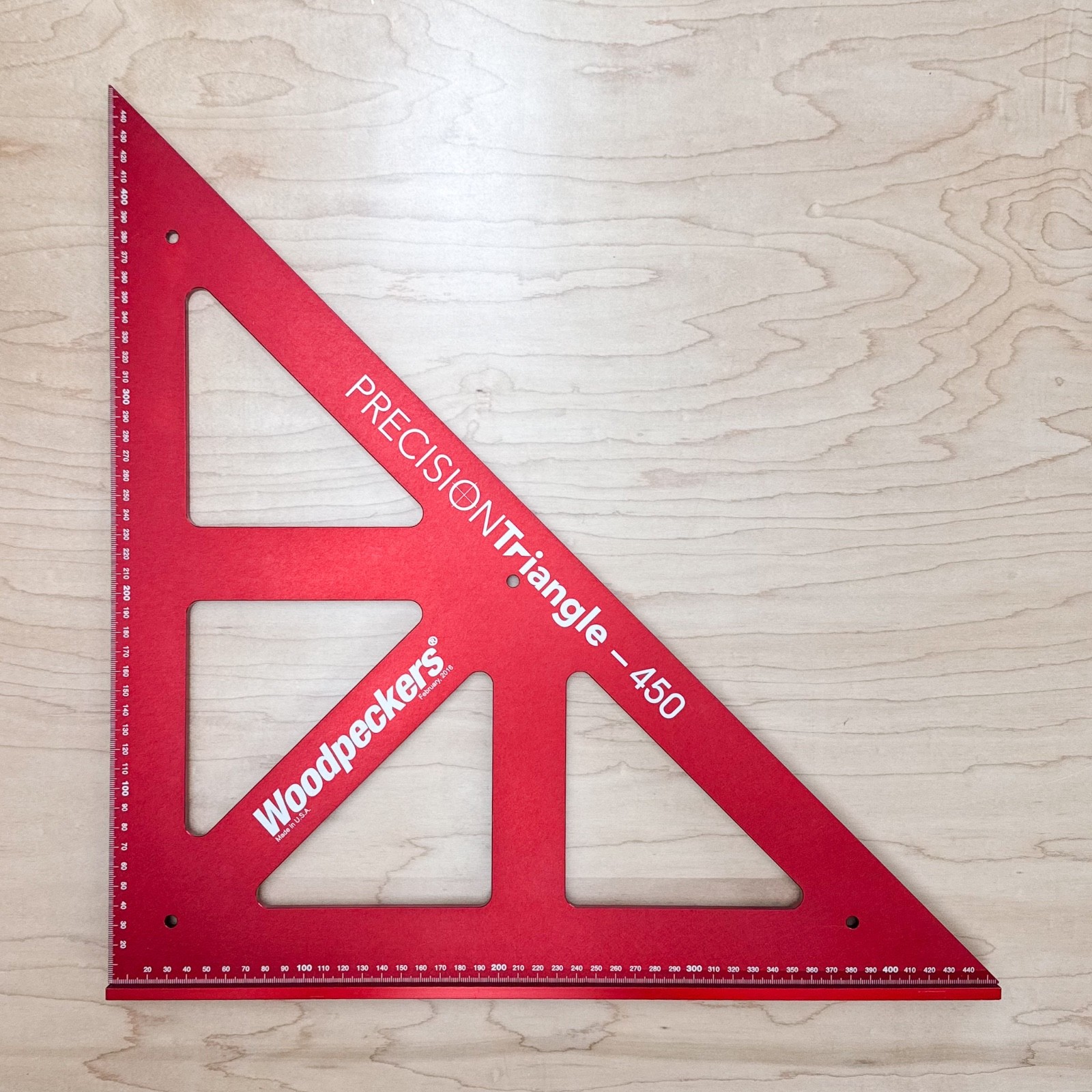 Woodpeckers Precision Triangle 450mm Metric - Made in USA - One Time Tool