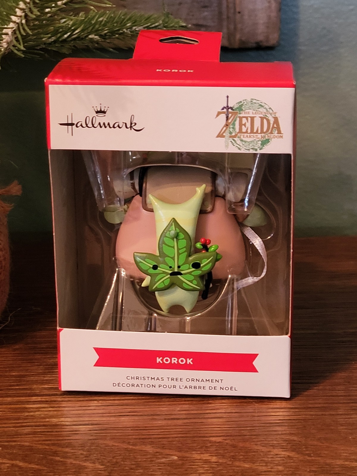 Hallmark Ornament  Red Box  ~  KOROK  -  THE LEGEND OF ZELDA