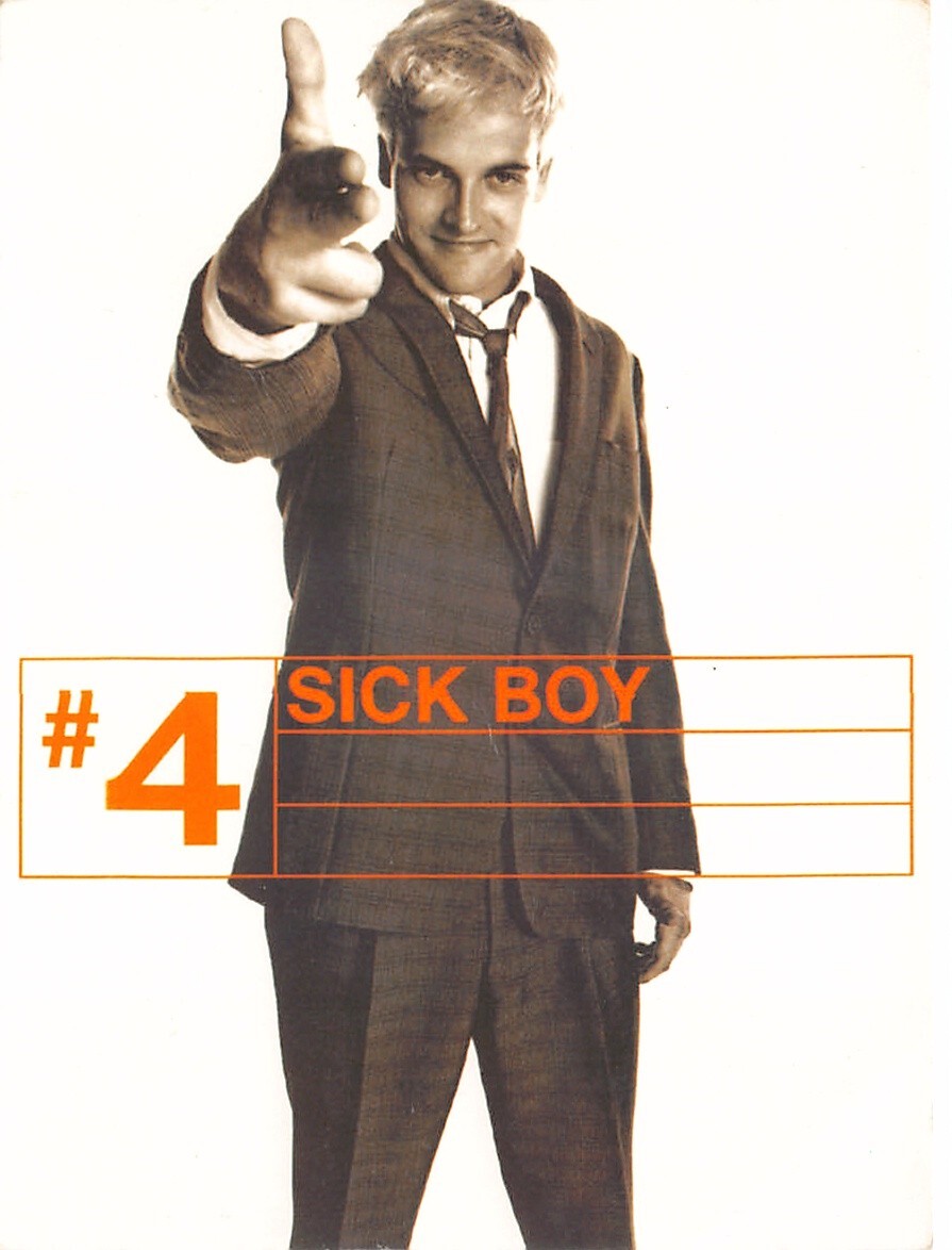 Jonny Lee Miller As Sick Boy From Trainspotting 6x4 Postcard CP327
