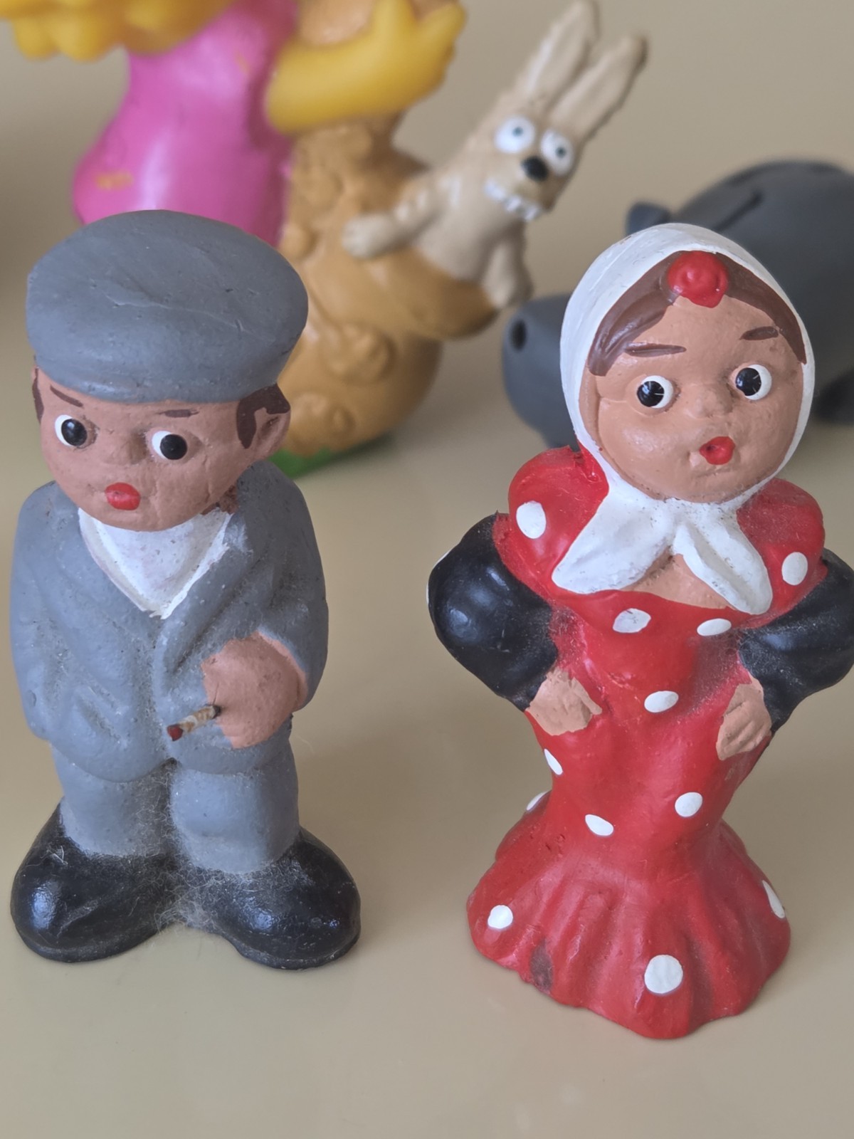 Vintage Mixed Miniature Figurines & Collectibles – Lot of 10