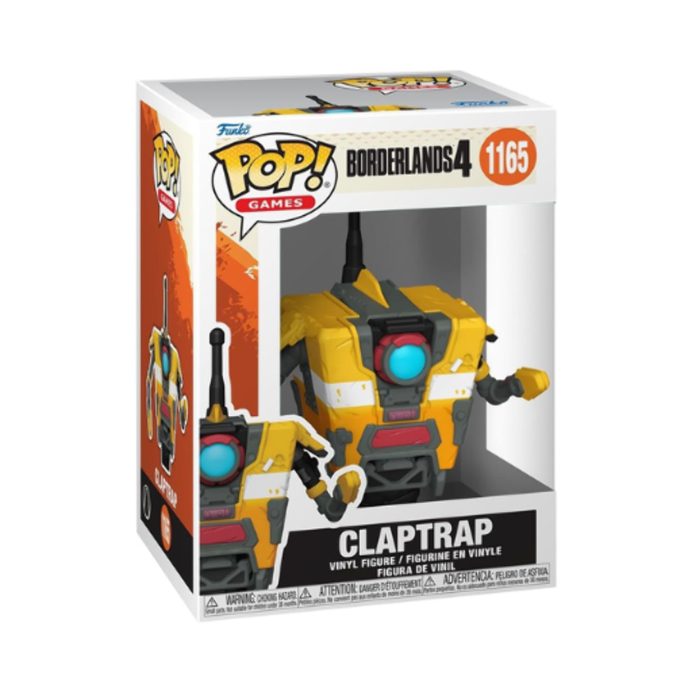 Funko Pop Borderlands 4- Claptrap