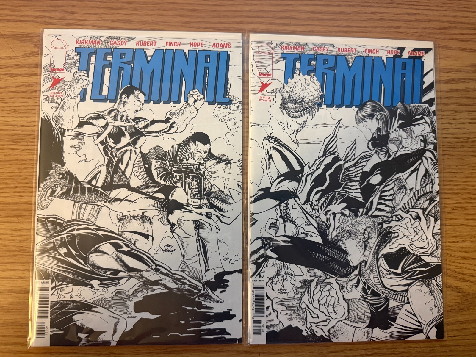 Terminal Ashcan Connecting Covers - Robert Kirkman - Andy Kubert Image 2026